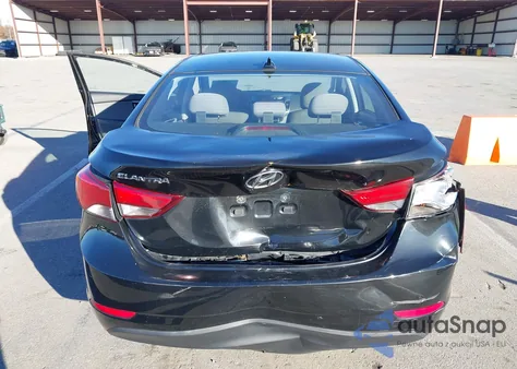 2016 Hyundai Elantra Se из США, поврежденный, VIN 5NPDH4AE7GH742677